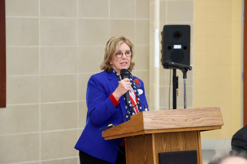 Lewes Mayor Amy Marasco is one of the featured speakers at Flags for Heroes.